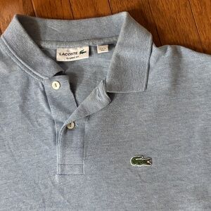 Men’s Lacoste Polo Shirt in Soft Blue